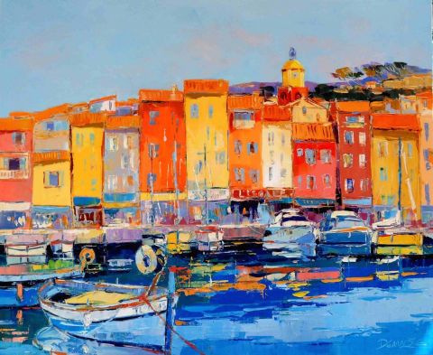 SUR LE QUAI DE SAINT TROPEZ 